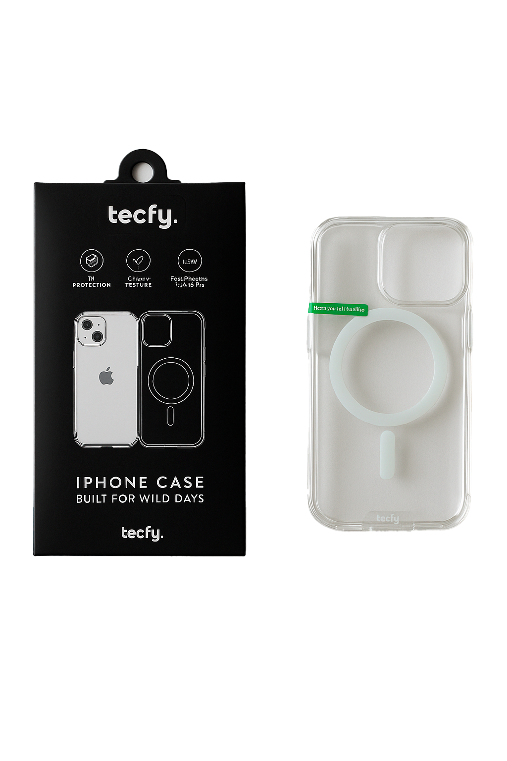 Capa Transparente para iPhone TECFY