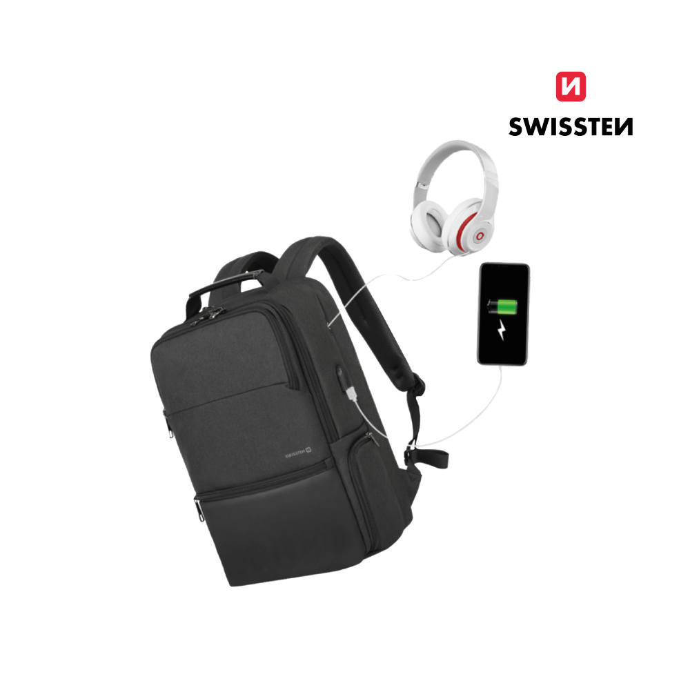 Mochila para portátil 15.6" Swissten