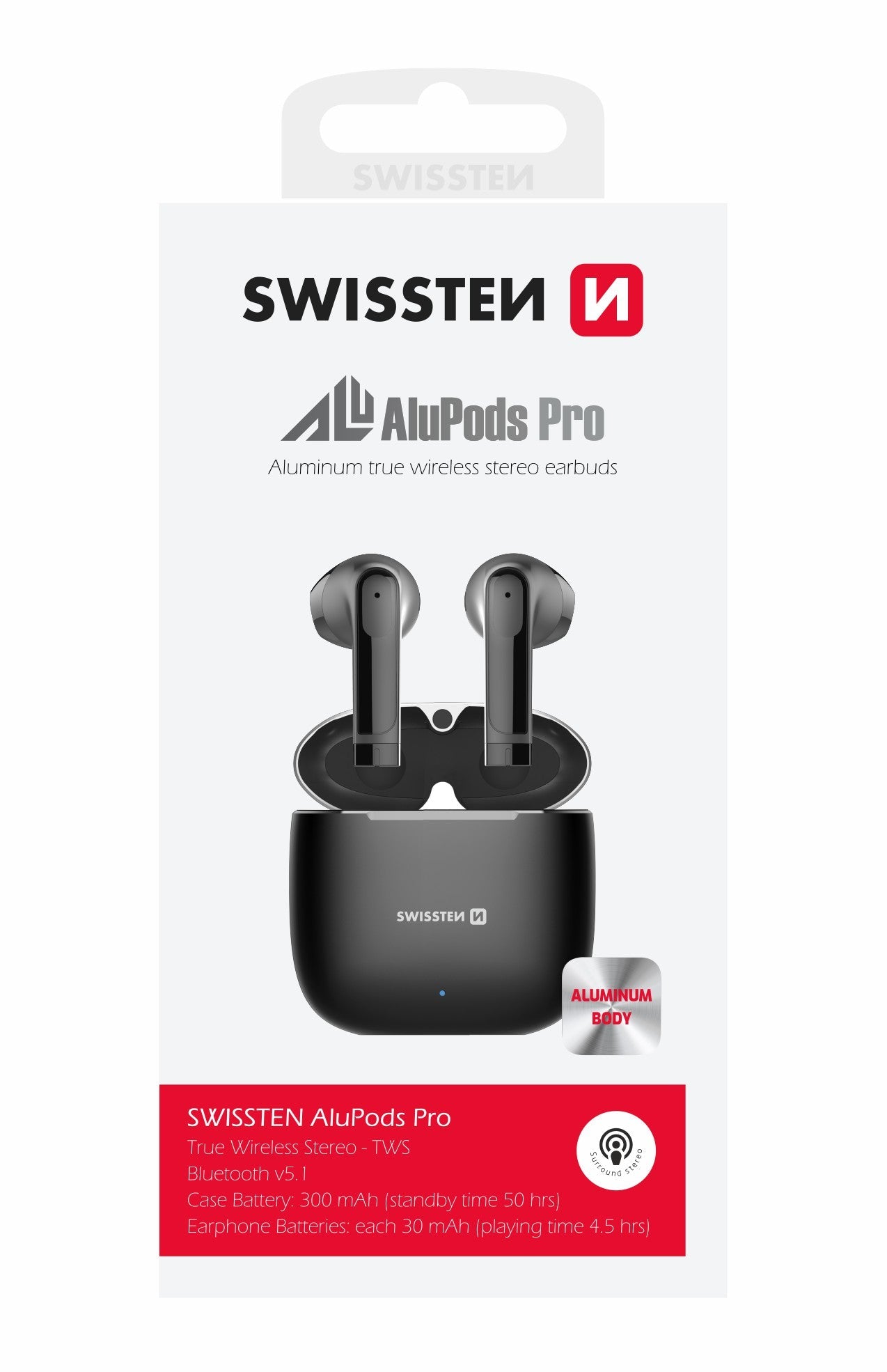 AluPods Pro TWS Swissten