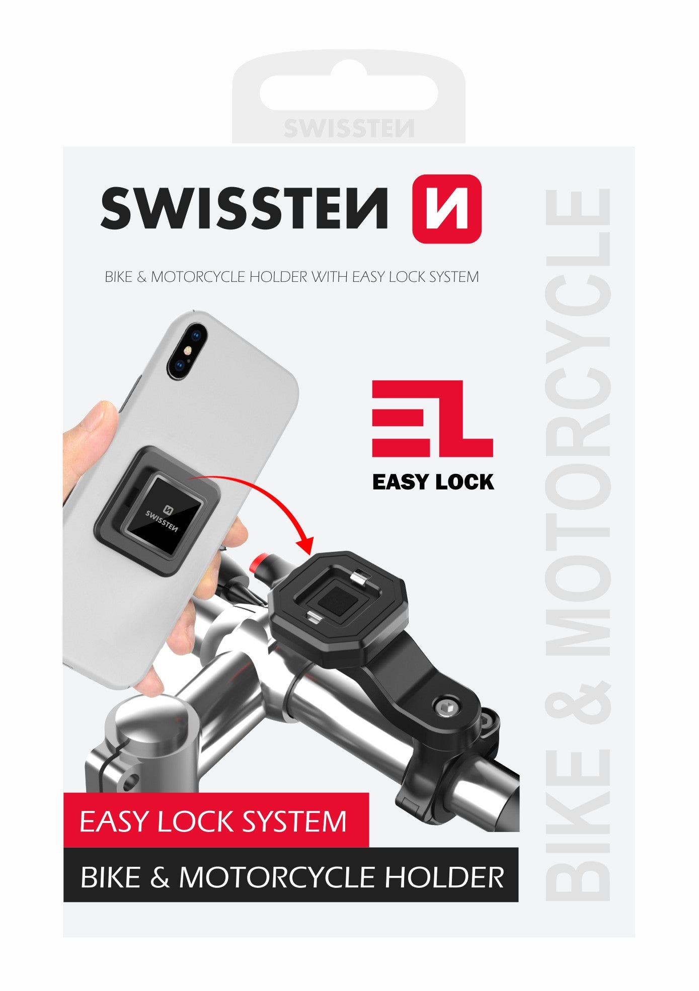 Sistema de Fixação Rápida Easy Lock Swissten