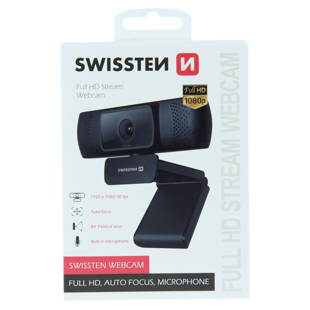 Webcam Full HD 1080P Swissten