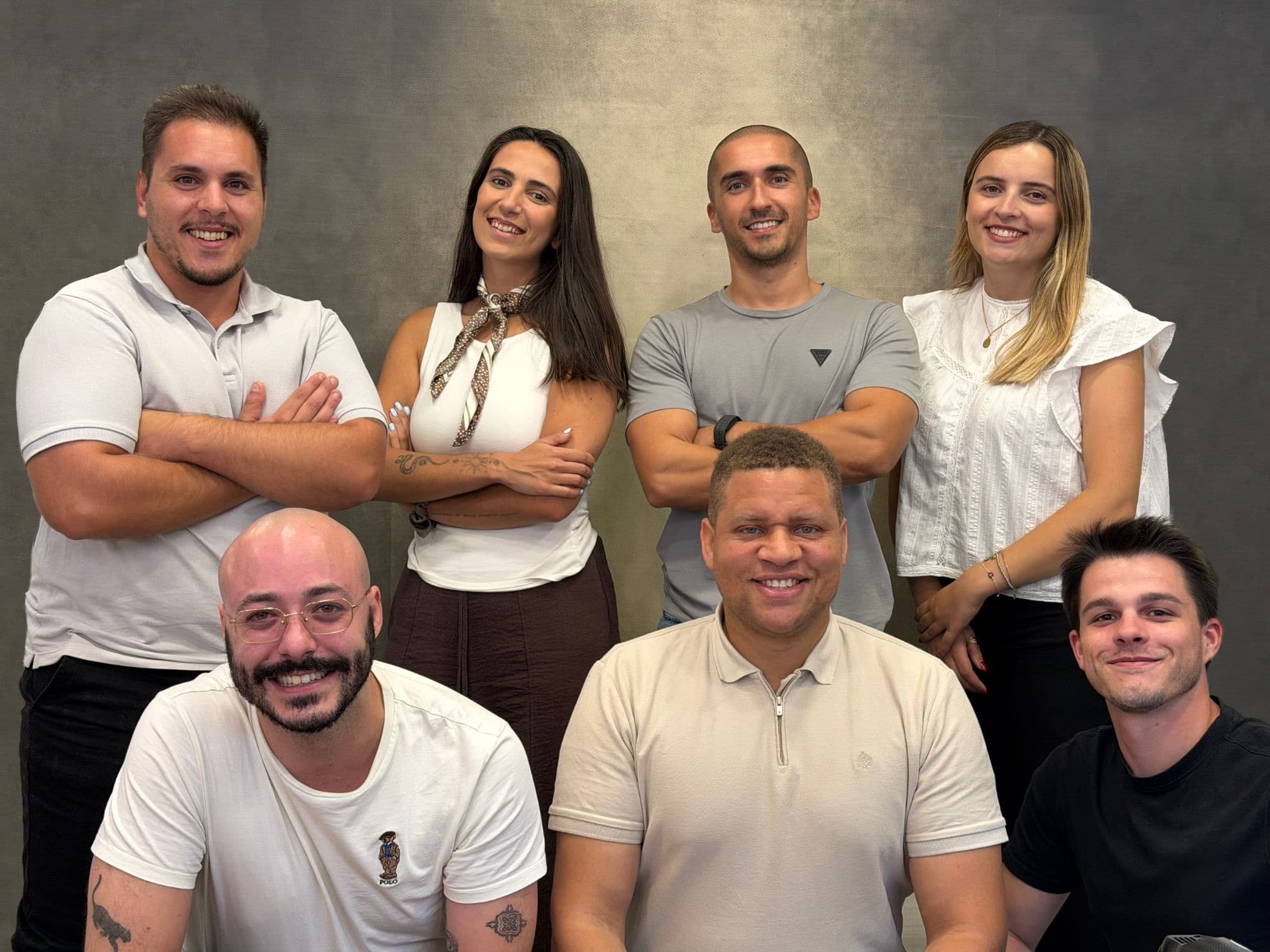 A equipa da iPremium, em fotografia de grupo