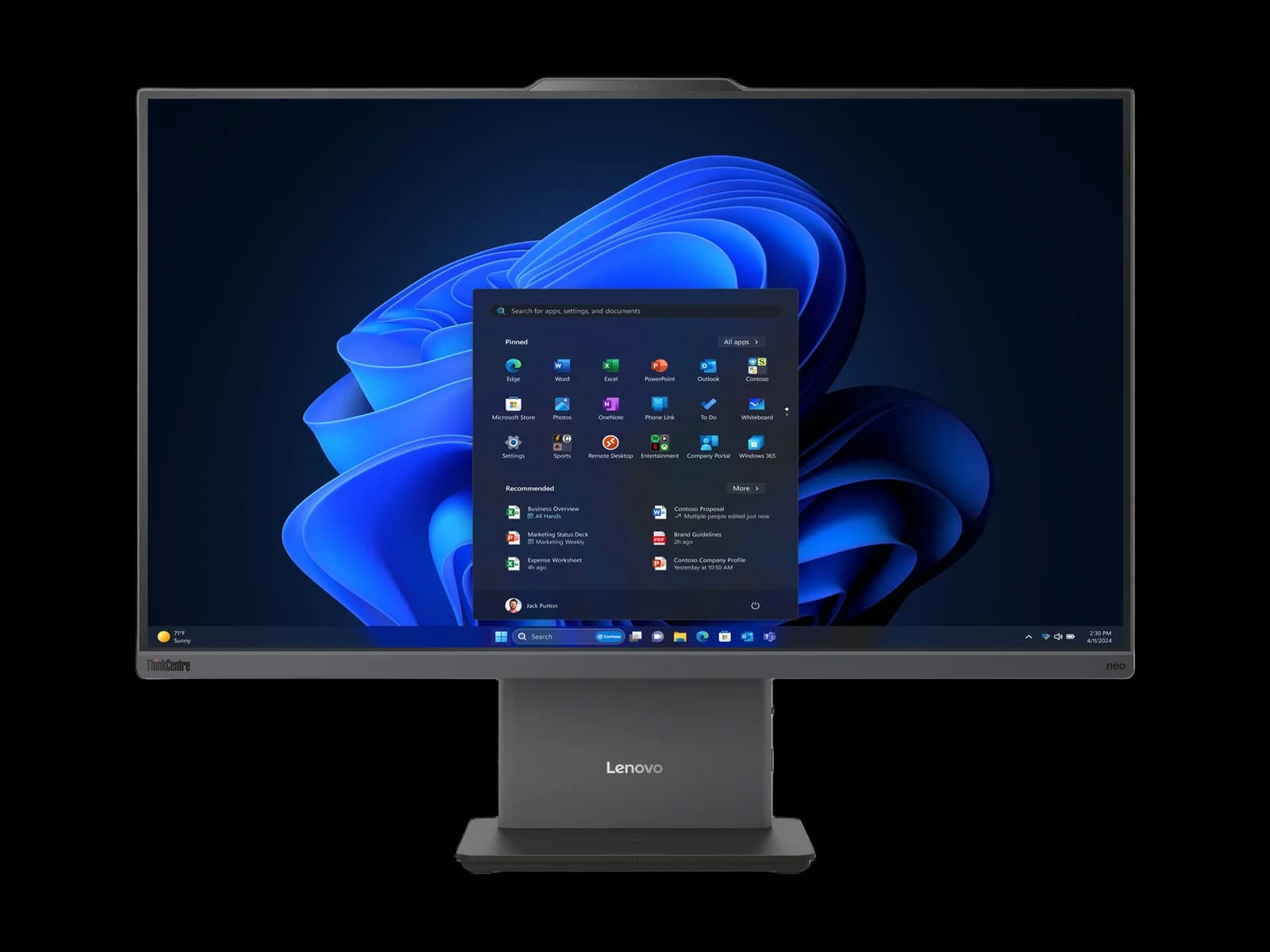 Lenovo ThinkCentre neo 50a 27 Gen 6 Intel Core Ultra 5 226V 16GB 512GB
