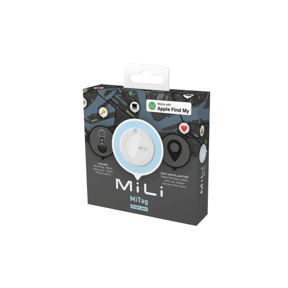 MiLi MiTag com Leather Case (AirTag)