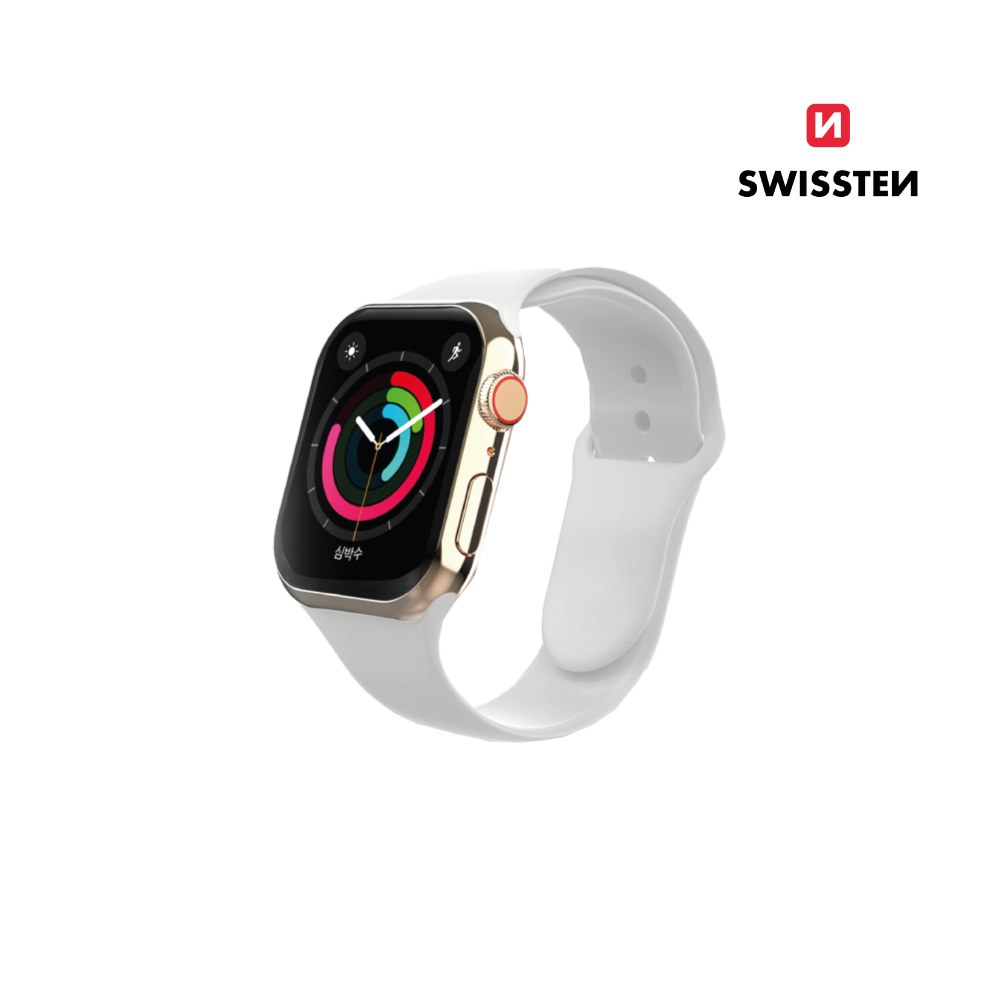 Bracelete Silicone para Apple Watch Swissten