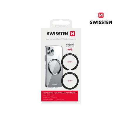 Conjunto MagSafe Metal Pad Swissten