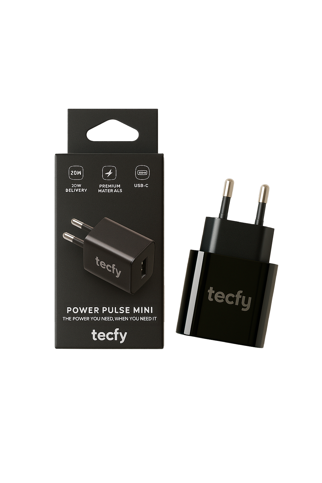 Adaptador Power Pulse Mini USB-C 20W TECFY