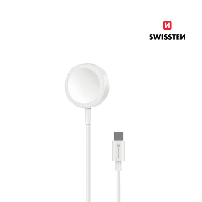 Cabo 1.2M USB-C Magnético para Apple Watch Swissten