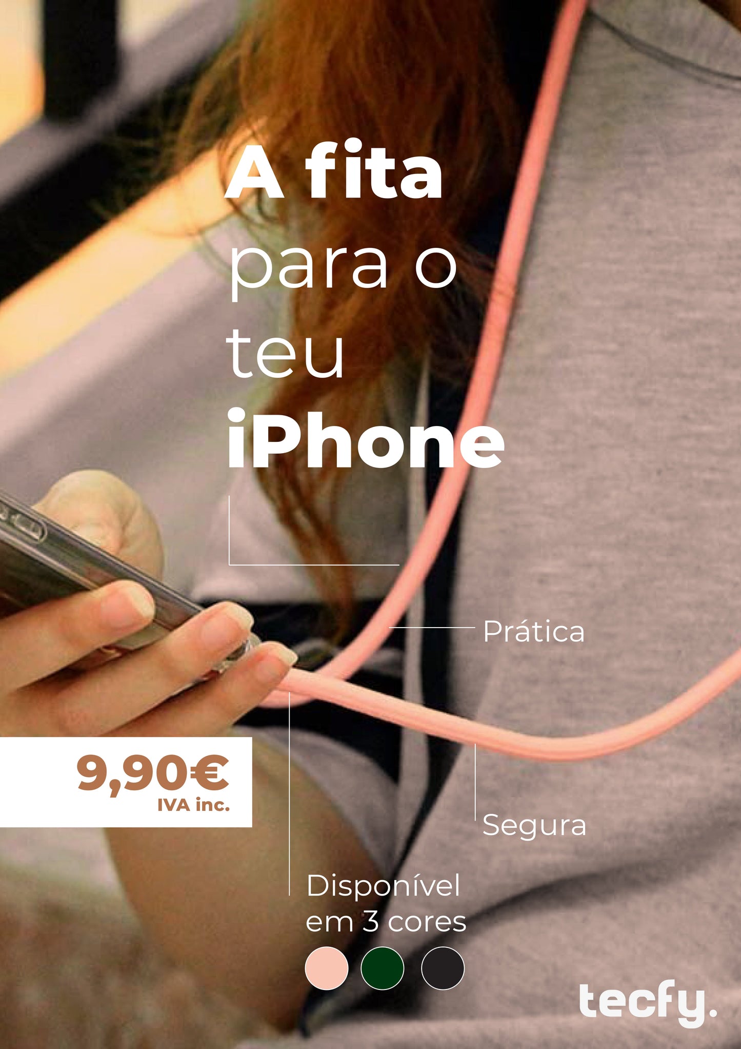 Cordão Universal Ajustável TECFY