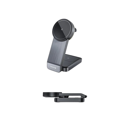 Carregador Wireless MagFold (MagSafe 3 em 1) 25W Swissten