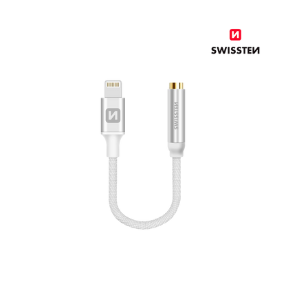 Adaptador Lightning para Jack 3.5mm 0,15M Swissten
