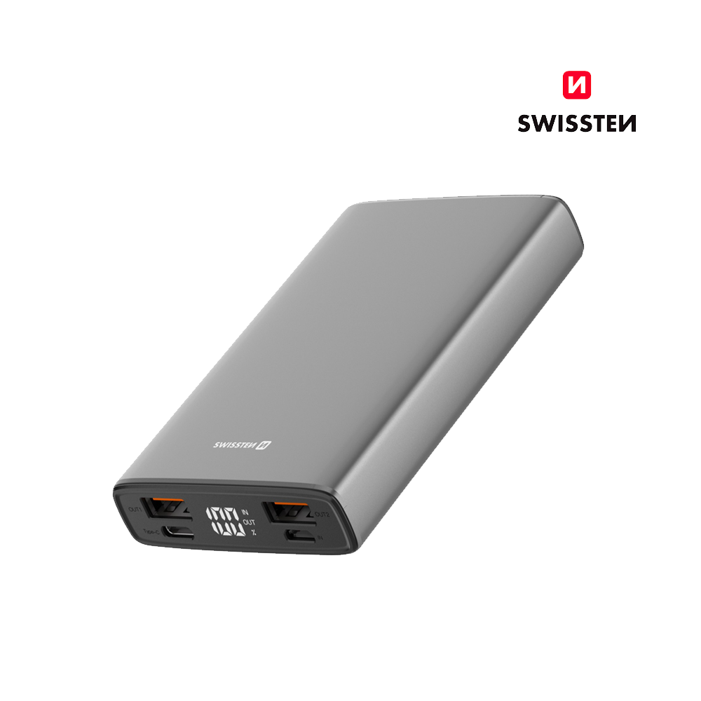 Power Bank 10000 mAh 20W Power Delivery Swissten