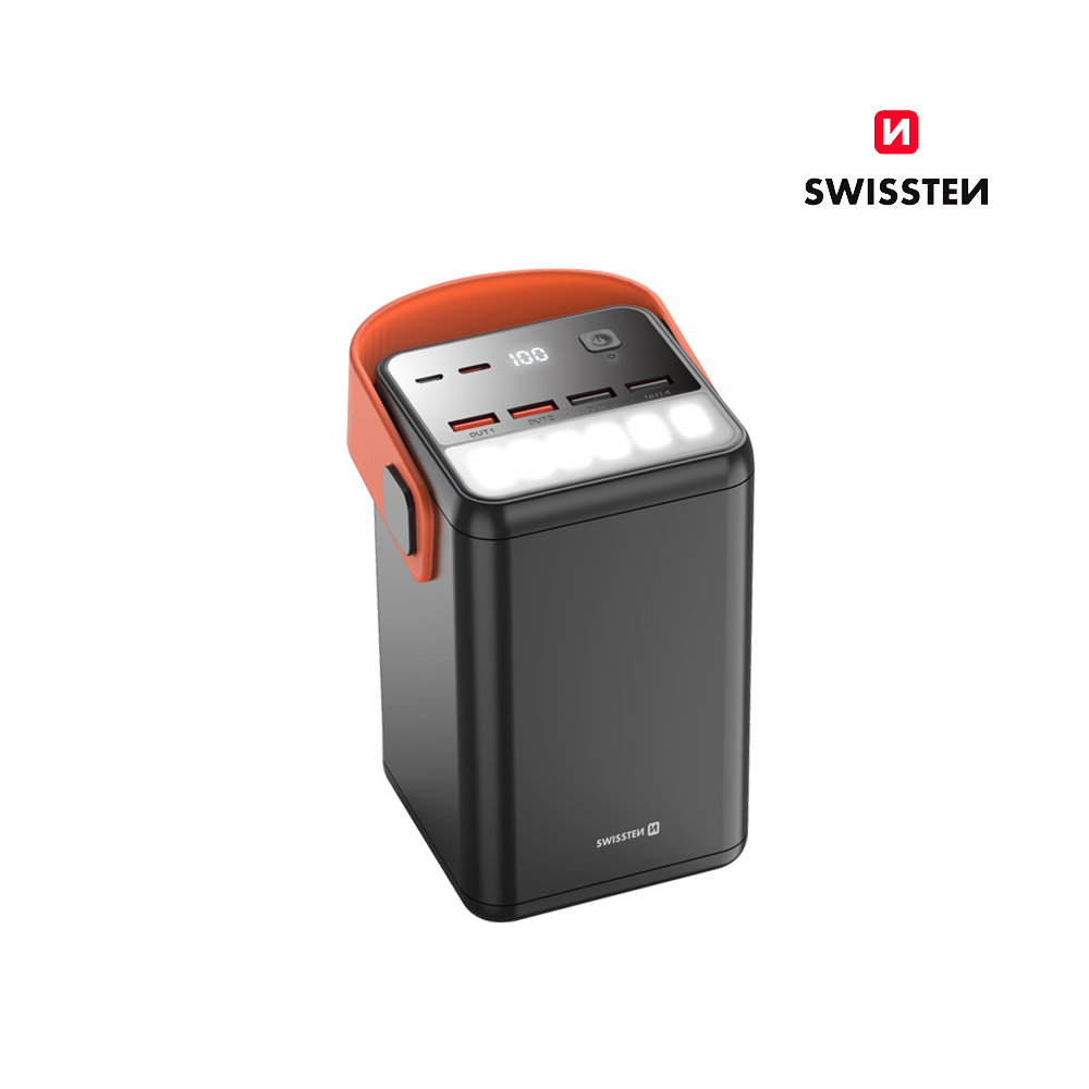 Power Bank 60000 mAh Power Line (Com Lanterna) Swissten