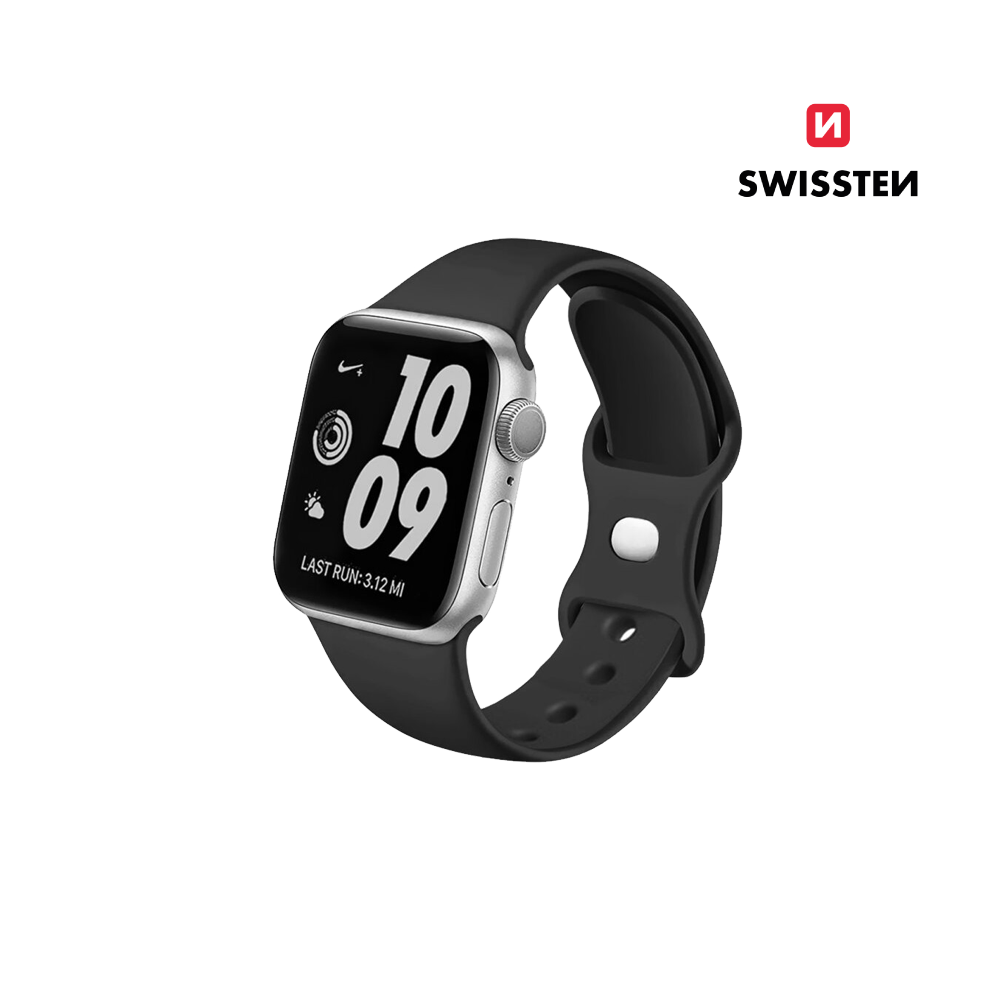 Bracelete Silicone para Apple Watch Swissten