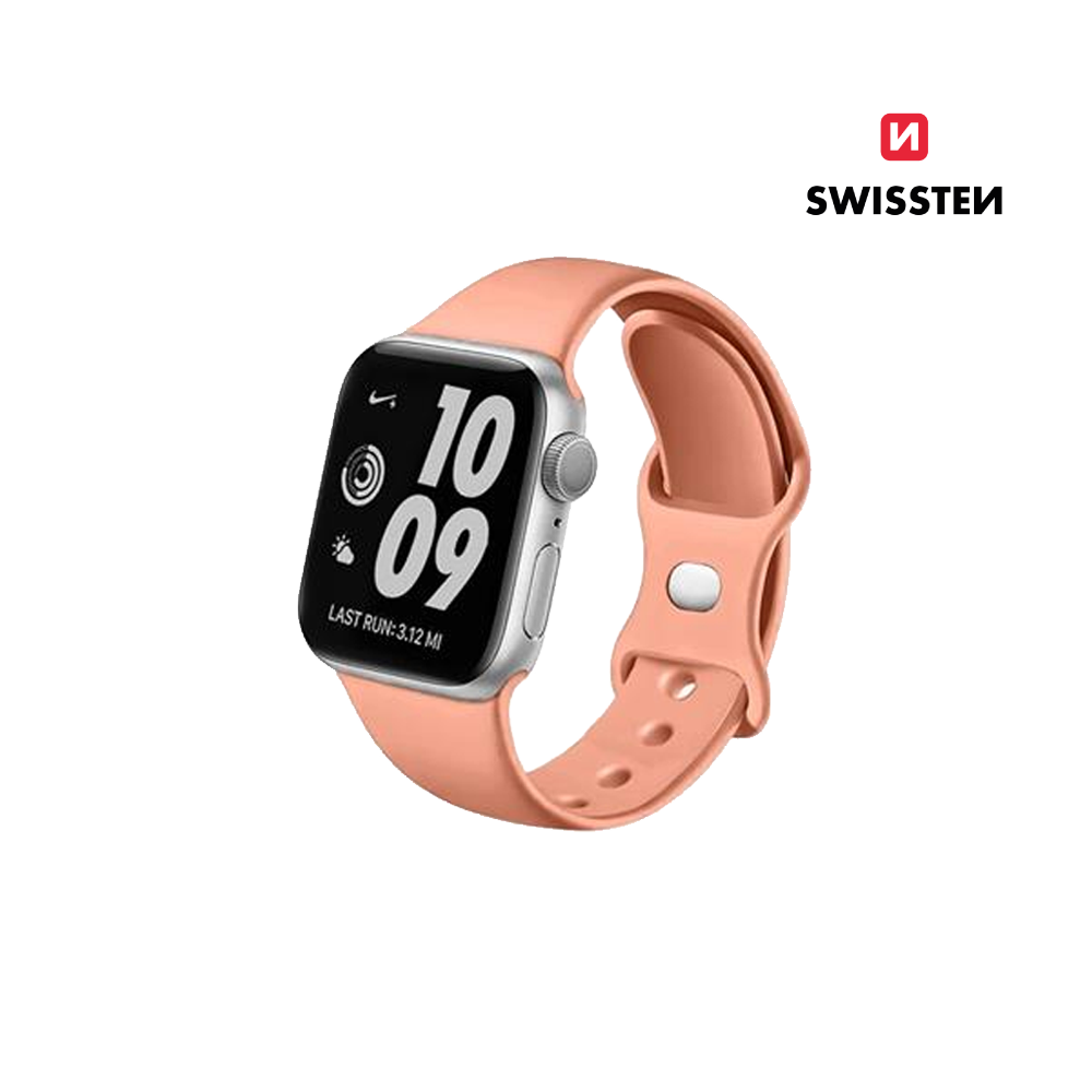 Bracelete Silicone para Apple Watch Swissten