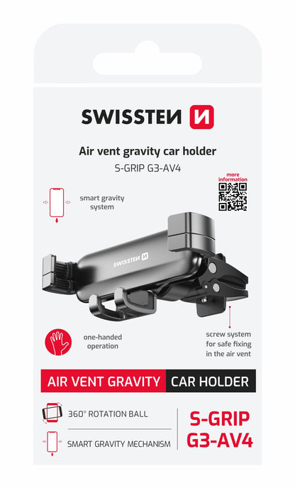 Suporte S-GRIP G3-AV4 para carro Swissten
