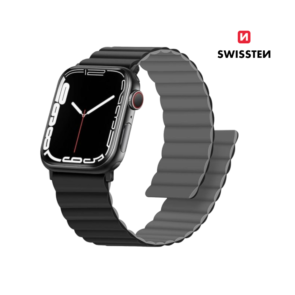 Bracelete Magnética em Silicone para Apple Watch Swissten