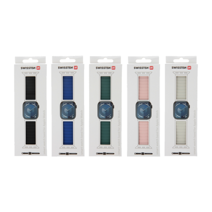 Bracelete Magnética em Silicone para Apple Watch Swissten