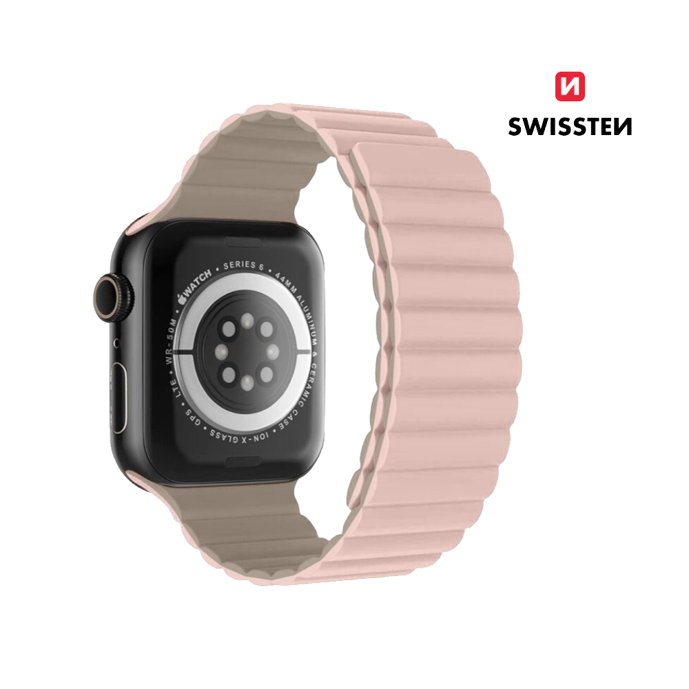 Bracelete Magnética em Silicone para Apple Watch Swissten