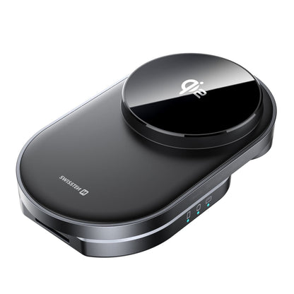 Carregador Wireless Qi2 MagBase (3 em 1) Swissten