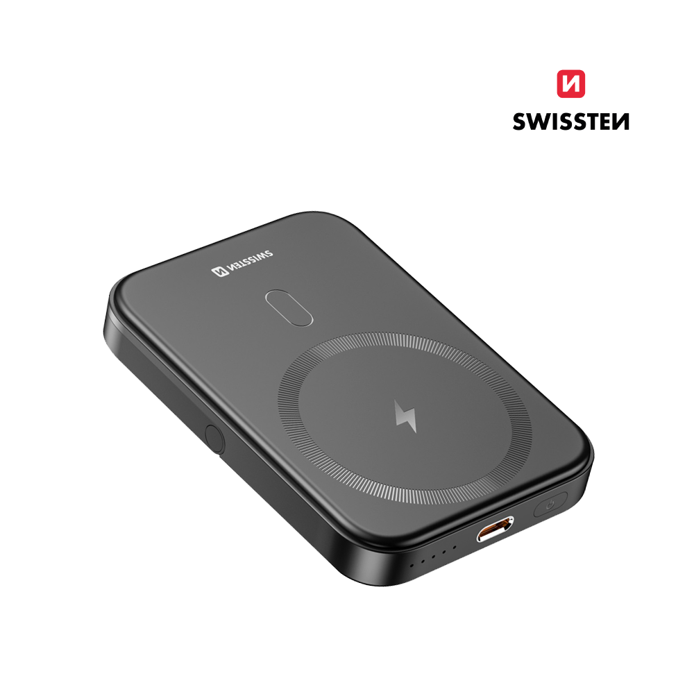 Power Bank MagSafe 5000 mAh 20W Power Delivery Swissten