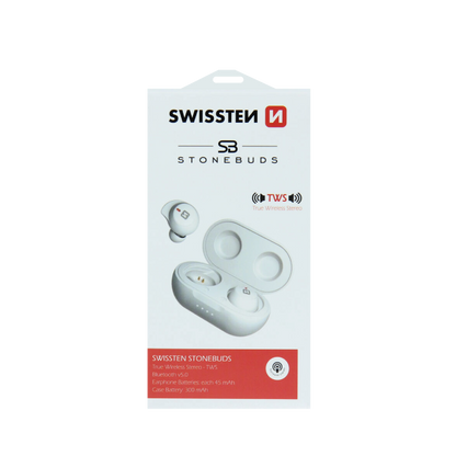 Auriculares Bluetooth Stonebuds TWS Swissten