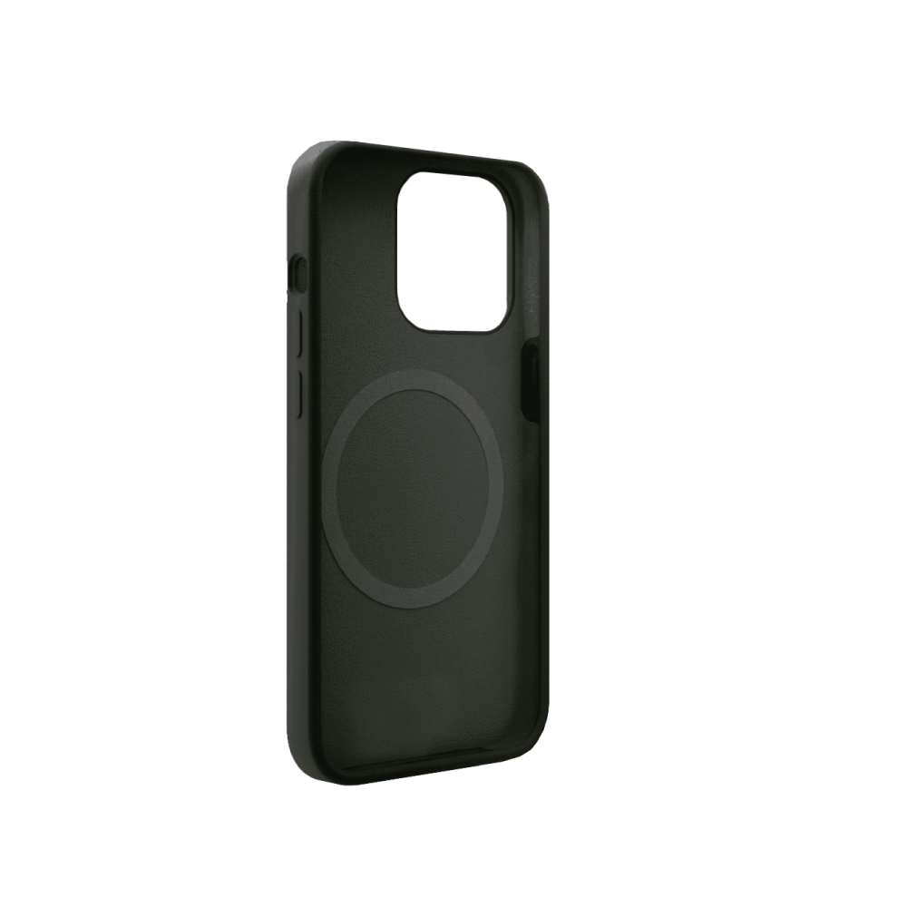 Capa Liquid Silicone Black para iPhone TECFY