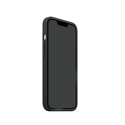 Capa Liquid Silicone Black para iPhone TECFY