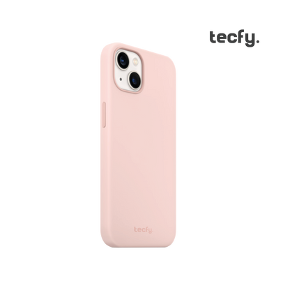 Capa Liquid Silicone Pink para iPhone TECFY