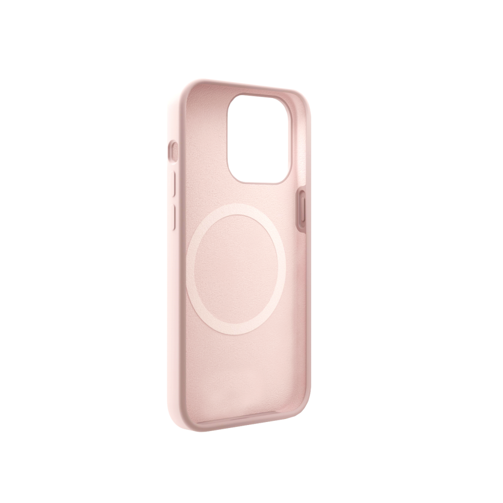 Capa Liquid Silicone Pink para iPhone TECFY