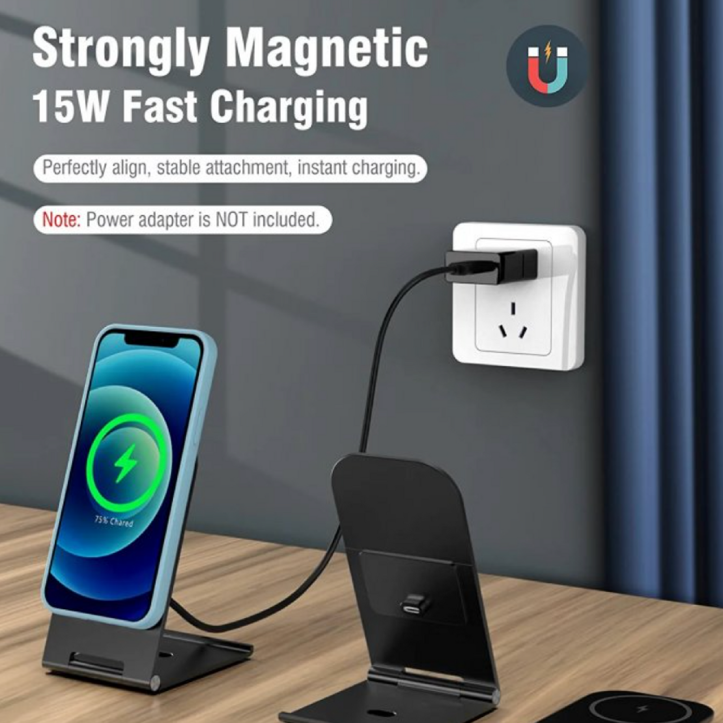 Carregador Wireless MagSafe Ultra Thin Swissten